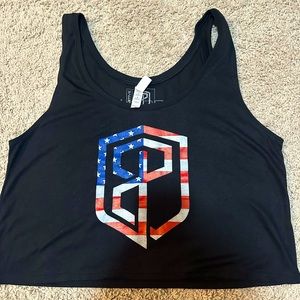 Born Primitive Flowy Crop Tank, NWOT, Size medium